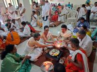 Uttar Bharat Yatra 2025 - Surat Camp, Day 2 (06 March 2025). Shri Paduka Pujana